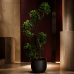 鴨腳木 / Dwarf umbrella tree｜高度 / Height: 約 1.7–1.8m / Approx. 1.7–1.8m｜效果圖 / representative image