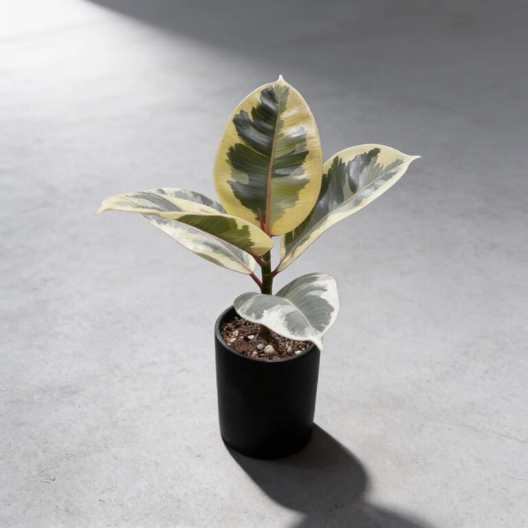 Ficus elastica variegata